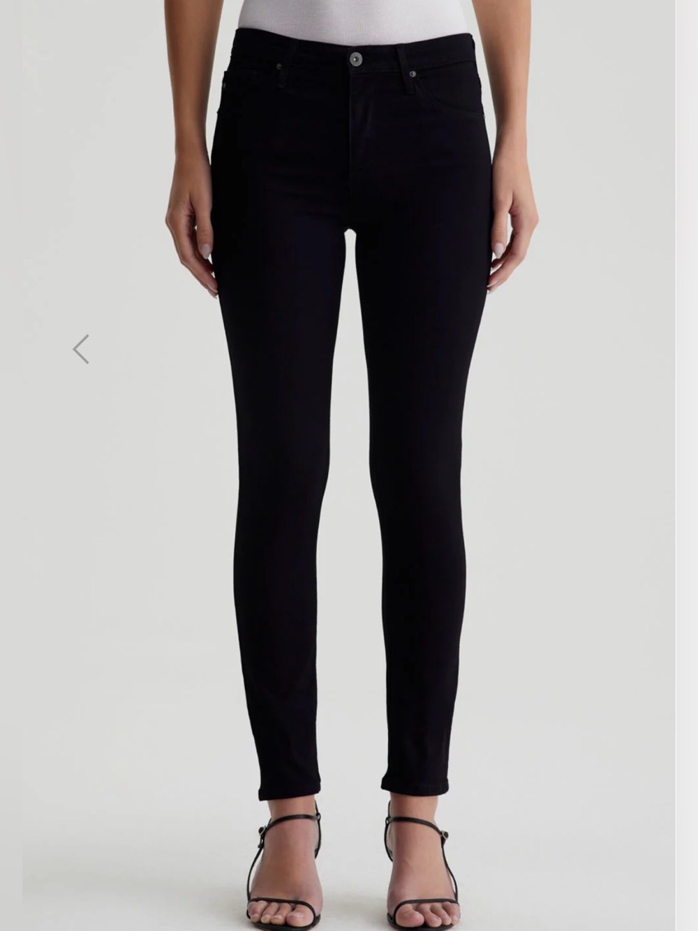 AG Adriano Goldschmied Prima black skinny jeans